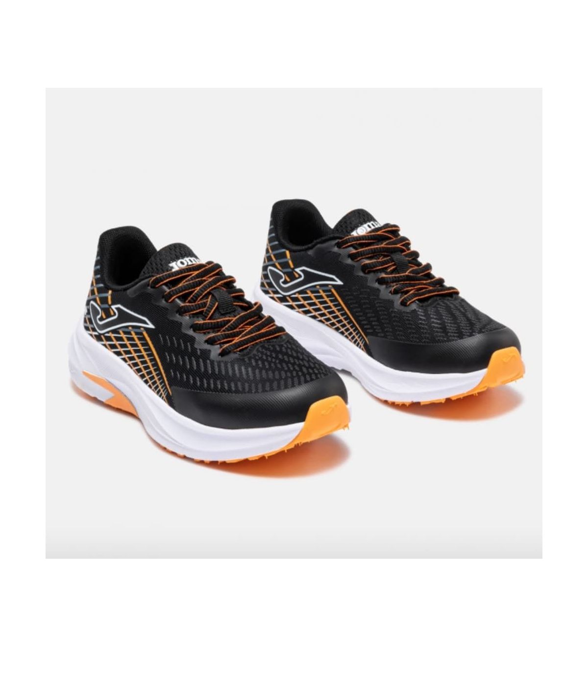 Joma Zapatillas Running Super Cross Jr 26 Junior Negro | Entramado gráfico