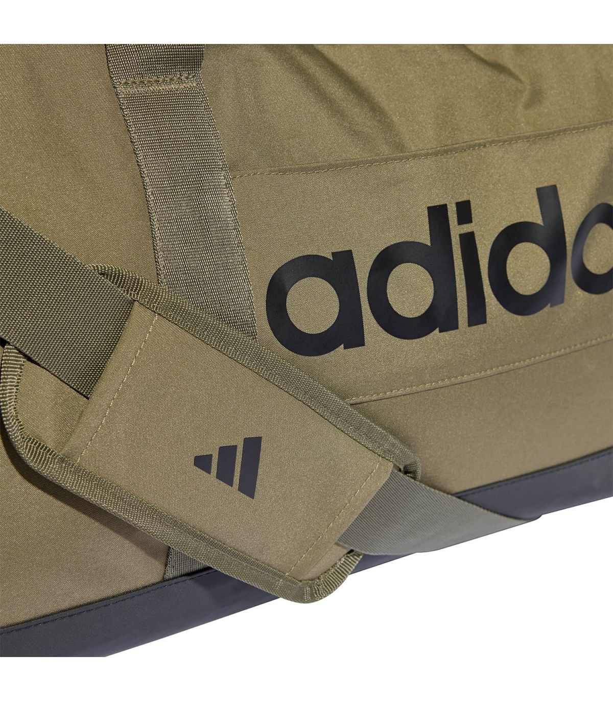 Adidas Bolsa de Deporte Mediana Linear Kaki | red de malla