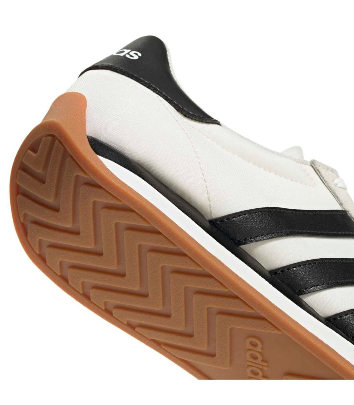 Adidas Zapatillas Runvista Blanco | Puntera de ante gris