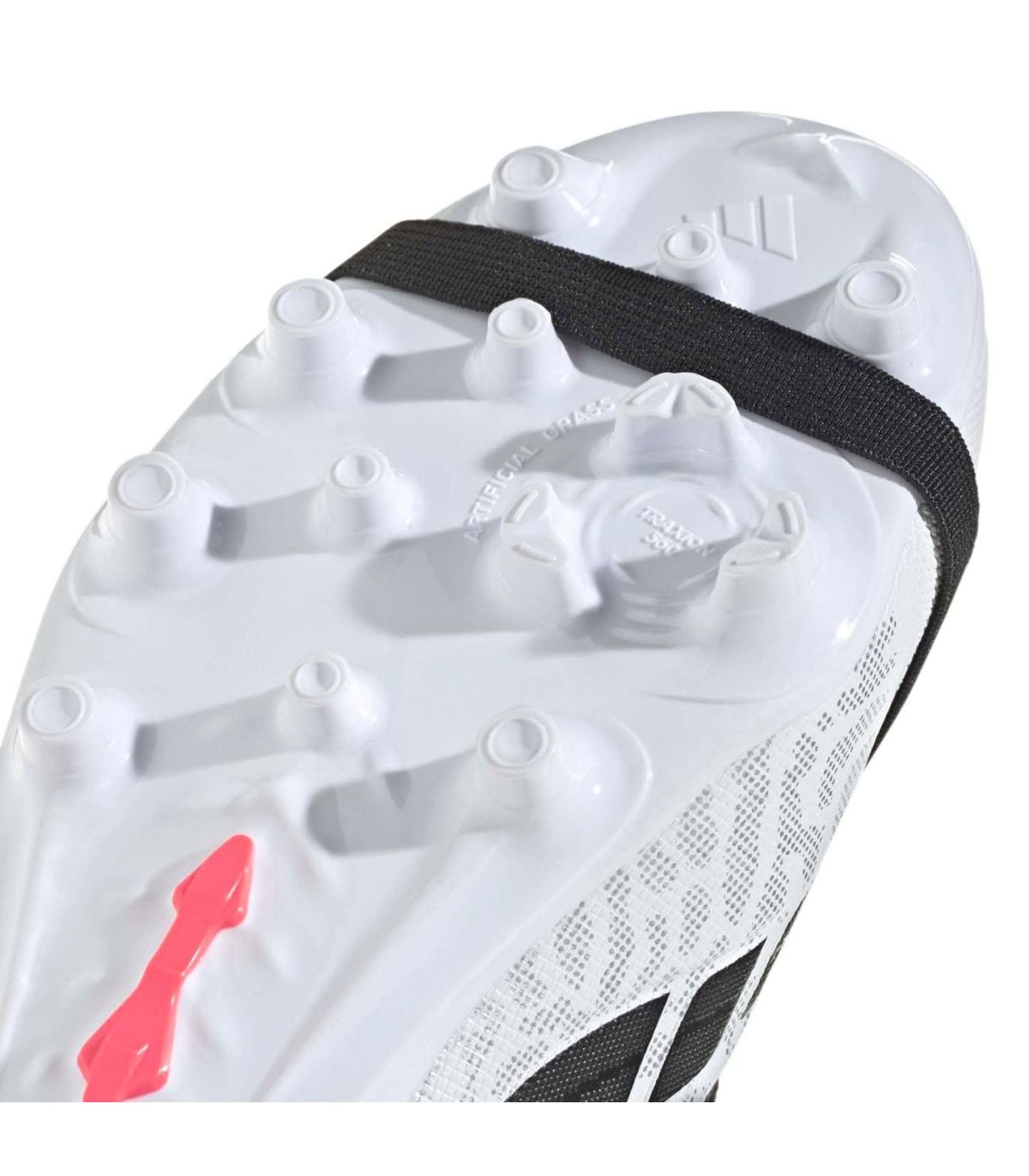 Adidas Botas de Fútbol Predator League Ft Ag Jr Blanco | Banda elástica