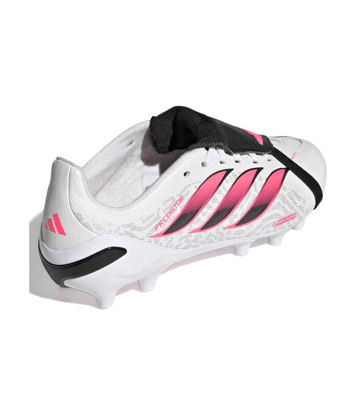 Adidas Botas de Fútbol Predator League Ft Ag Jr Blanco | Banda elástica