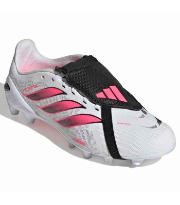 Adidas Botas de Fútbol Predator League Ft Ag Jr Blanco | Banda elástica