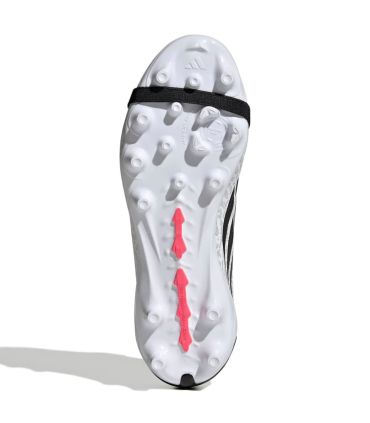 Adidas Botas de Fútbol Predator League Ft Ag Jr Blanco | Banda elástica