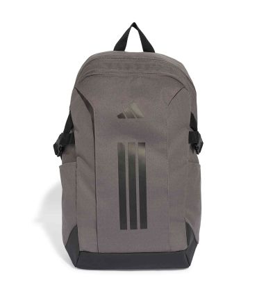 Mochila deportiva Adidas Apwr VIII gris carbón ergonómica y versátil para entrenamiento y uso urbano