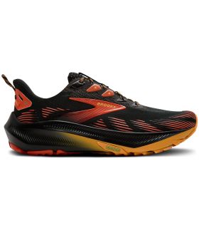 Zapatillas Brooks Ghost Trail negras para correr en senderos y terrenos mixtos