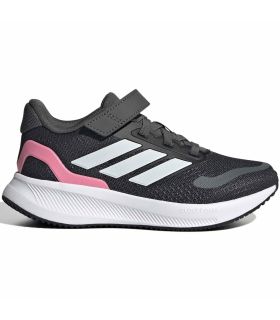Zapatillas de running para niño Adidas Runfalcon 5 EL C con cierre de velcro y cordones