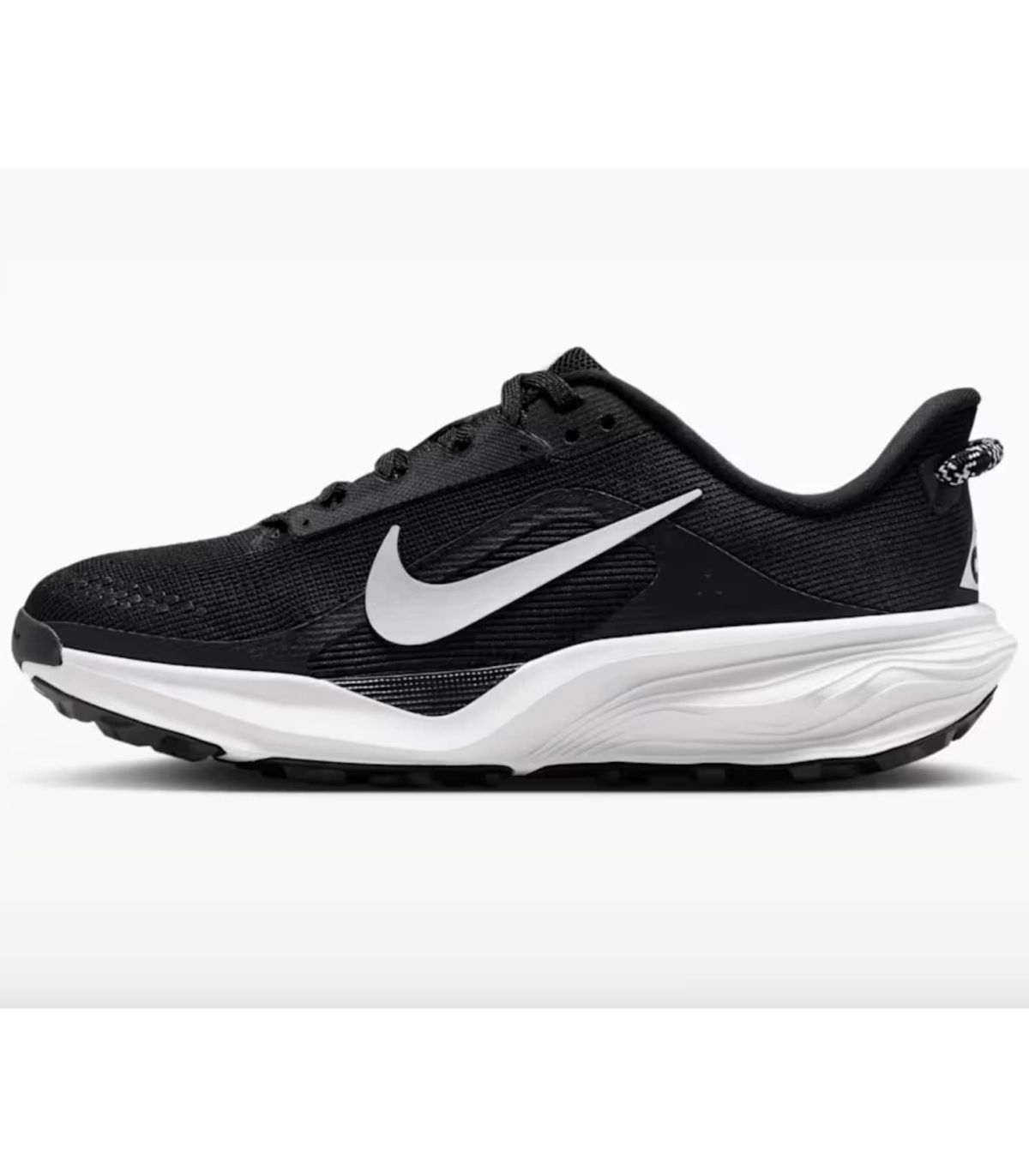 Zapatillas de trail running para niños Nike ACG Pegasus Trail GS en color negro con suela de gran agarre