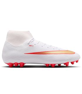 Botas de fútbol Nike Mercurial Superfly 11 Academy AG de cuello alto para césped artificial