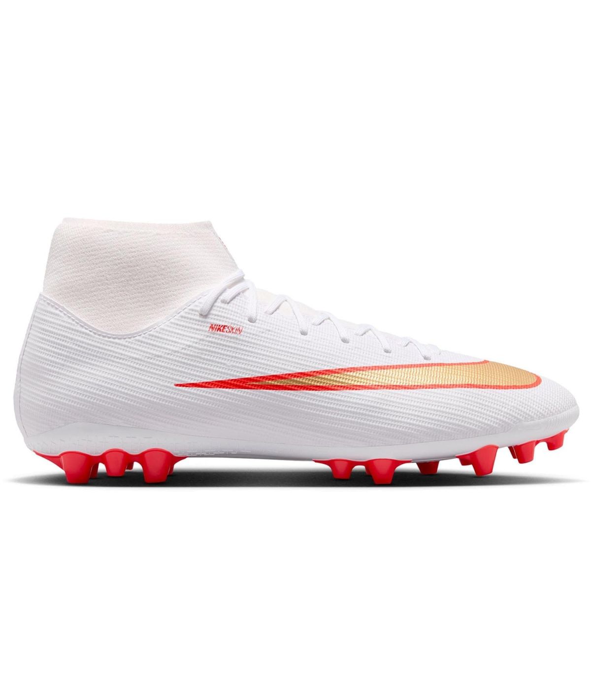Botas de fútbol Nike Mercurial Superfly 11 Academy AG de cuello alto para césped artificial