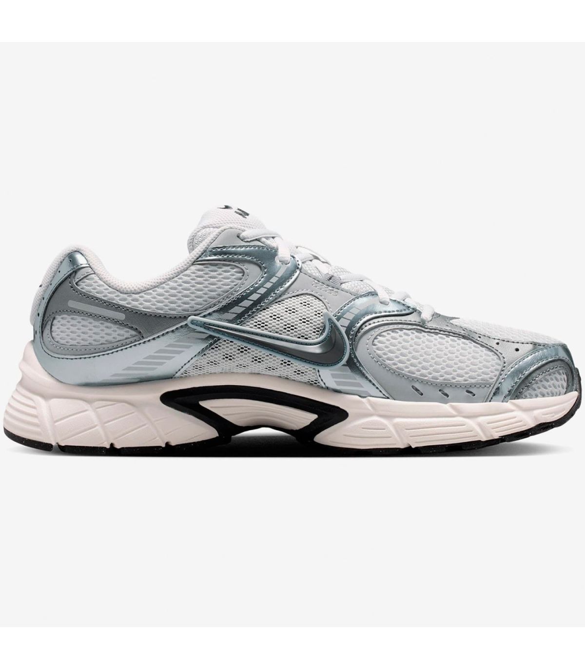 Zapatillas de running Nike V5 Runner para hombre en color gris con diseño transpirable y pisada neutra