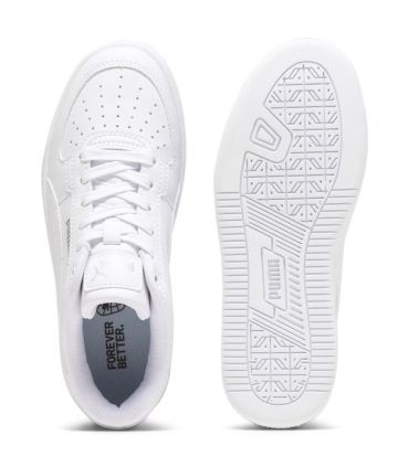 Puma Zapatillas Caven III Jr Blanco | Empeine perforado