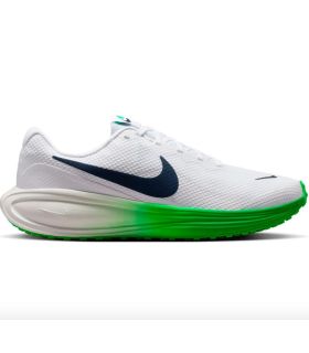 Zapatillas running Nike Revolution 8 blancas con tejido transpirable y suela amortiguada