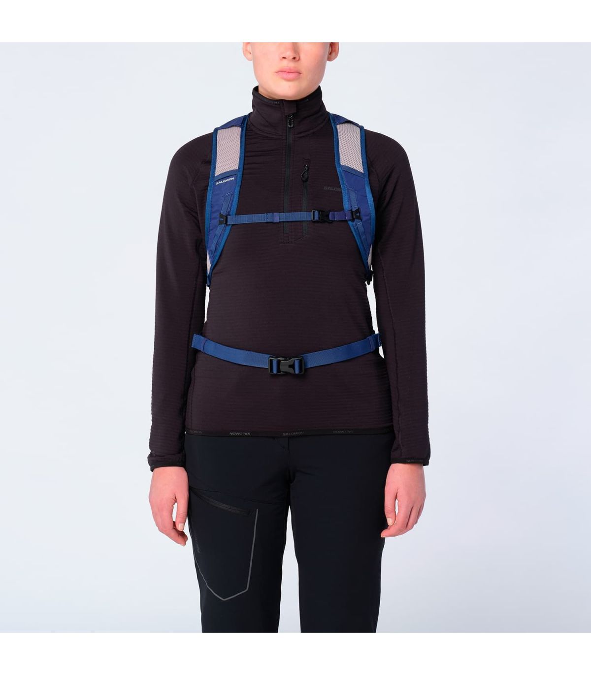Salomon Mochila Trailblazer 10 Azul | arnés transpirable
