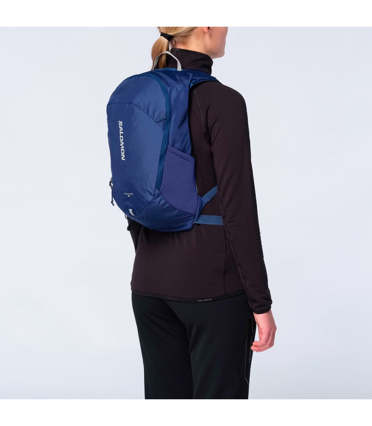 Salomon Mochila Trailblazer 10 Azul | arnés transpirable