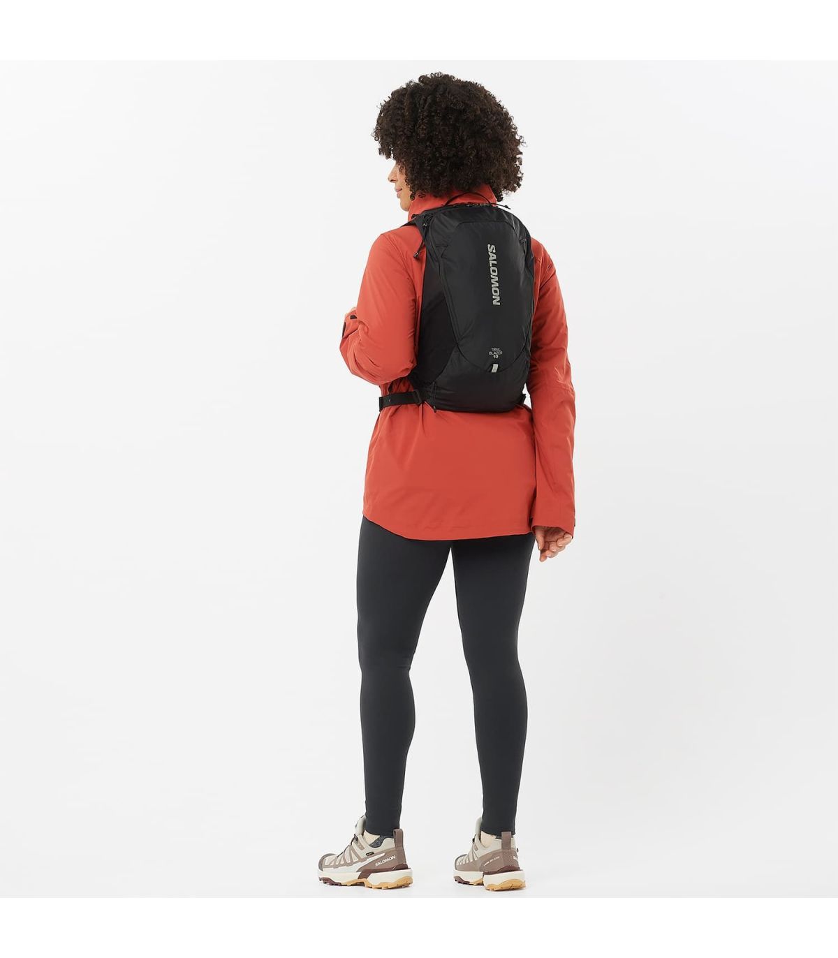 Salomon Mochila Trailblazer 10 Negro | broche pectoral