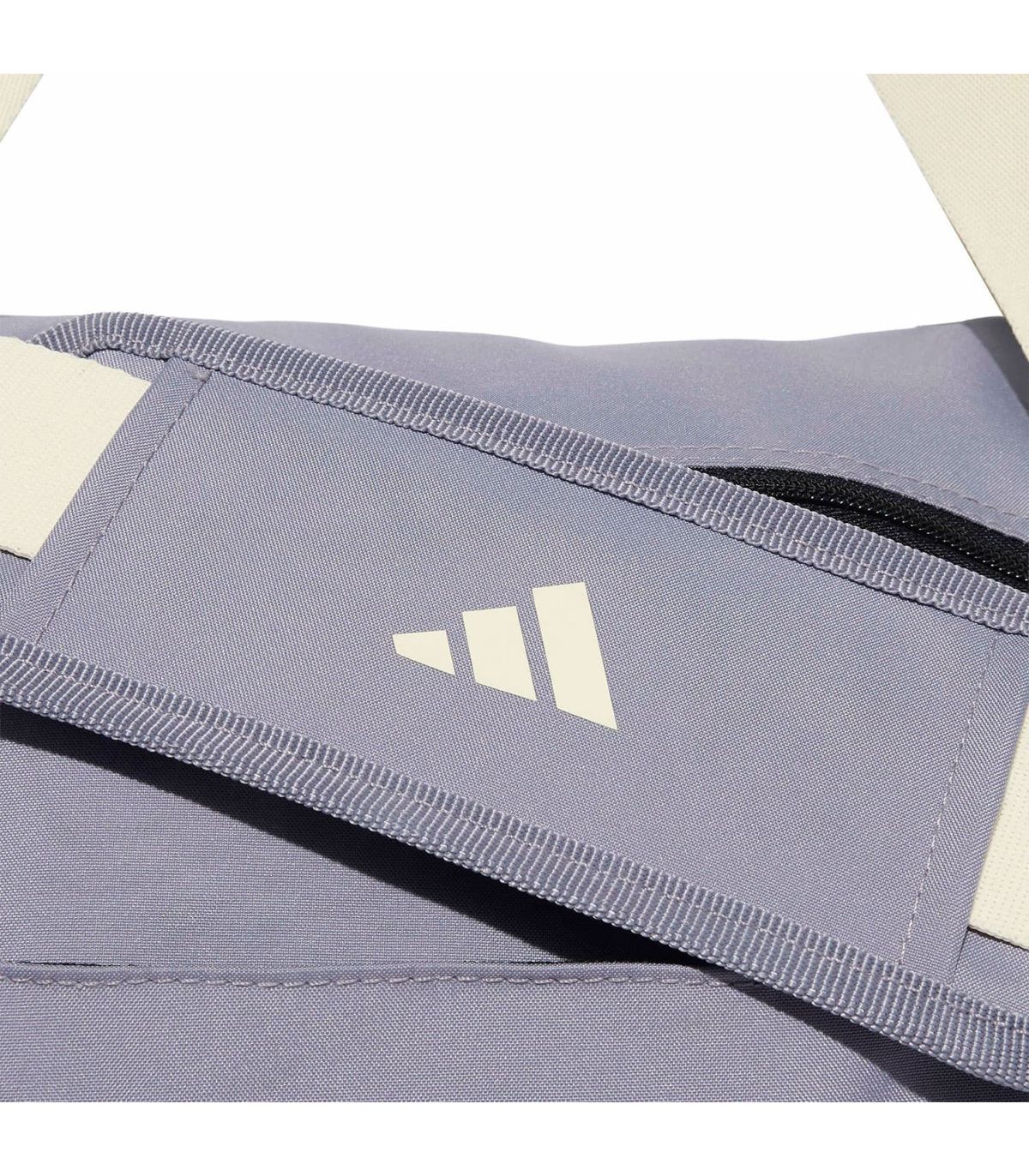 Adidas Bolsa de Deporte Mediana Linear Morado | tiras crema