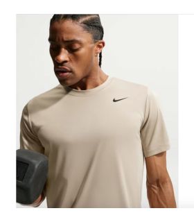Camiseta técnica de entrenamiento para hombre Nike Dri-Fit color beige