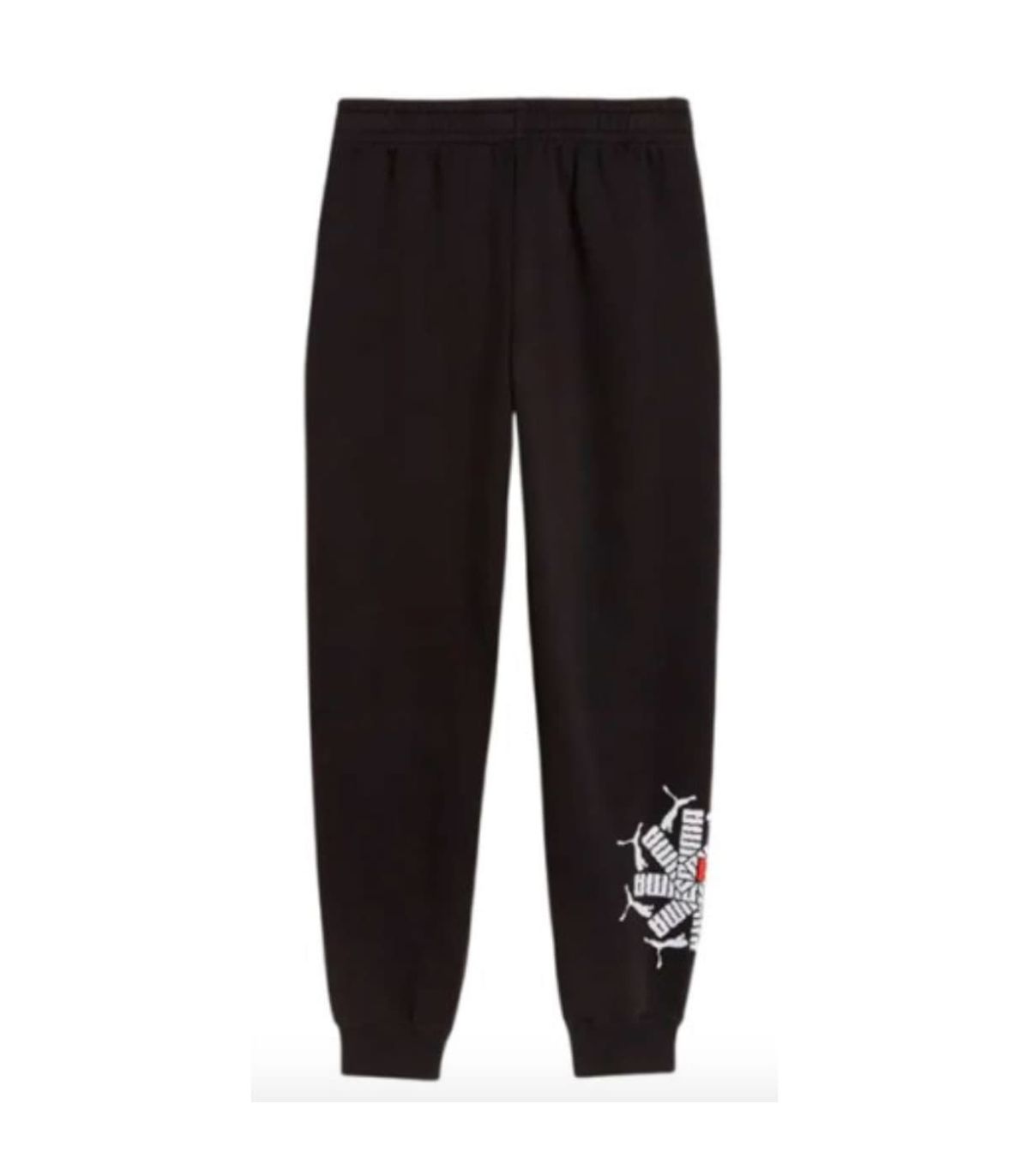 Puma Pantalón Ess Logo Lab Brand Negro Niño | Jogger print