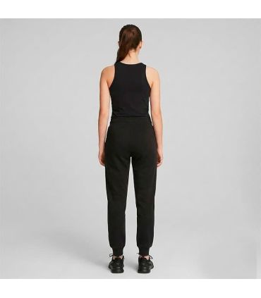 Puma Pantalón Ess+ Rhinestone Logo Black Niña | Con strass