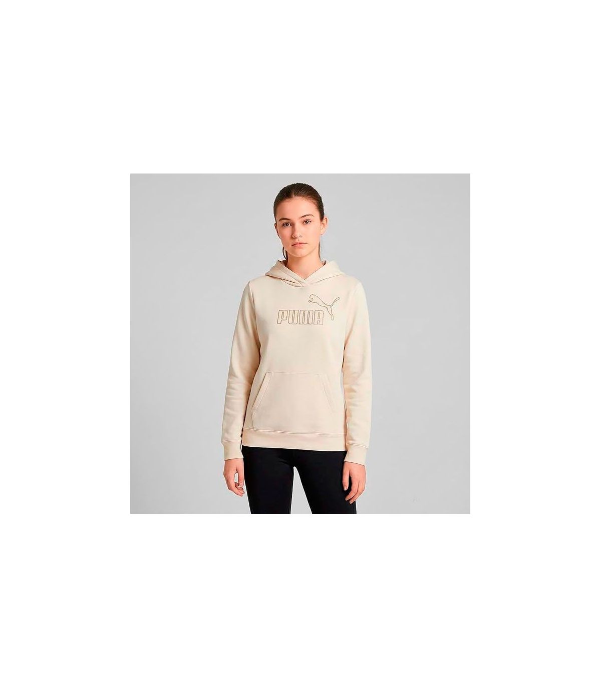 Puma Sudadera Ess+ Rhinestone Alpine  Snow Niña | Strass