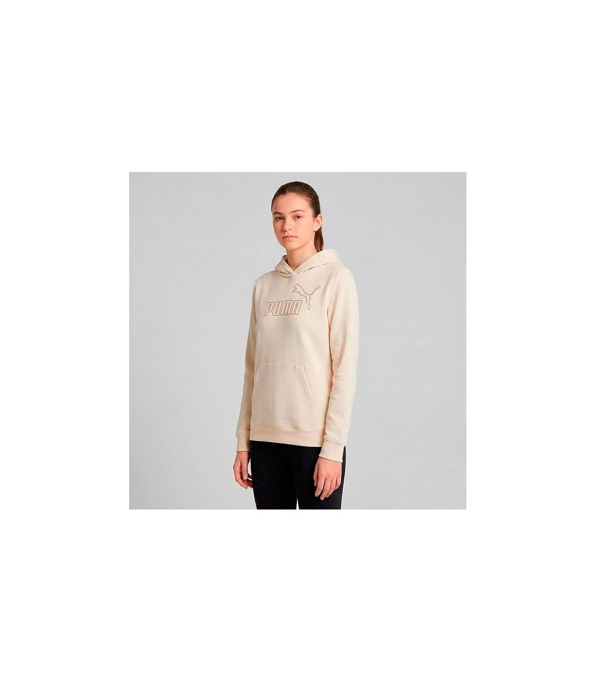Puma Sudadera Ess+ Rhinestone Alpine  Snow Niña | Strass
