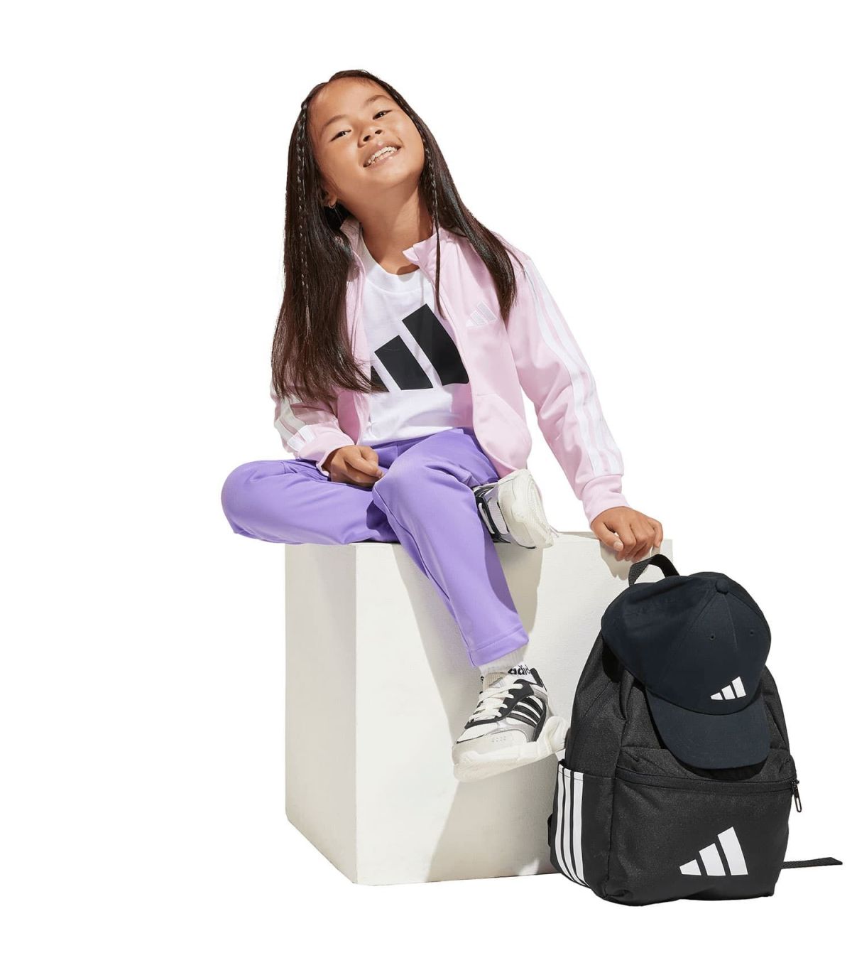 Adidas Mochila Logo | bolsillo frontal y carga superior