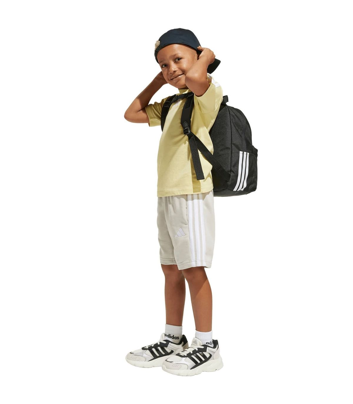 Adidas Mochila Classic 3 Bar Infantil | acolchado dorsal