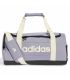 Bolsa de deporte pequeña Adidas Linear morada para entrenamiento y gimnasio