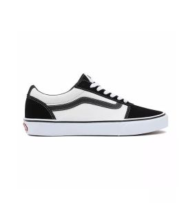 Zapatillas Vans Ward Retro en color azul con suela waffle antideslizante para skate urbano