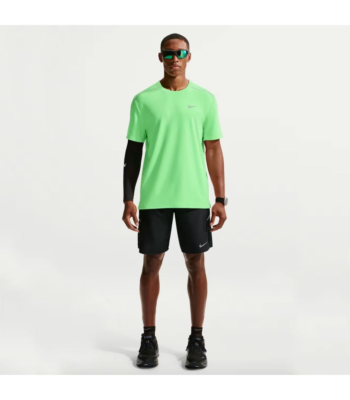 Nike Camiseta Running Dri-FIT Miller Lima | Tira reflectora