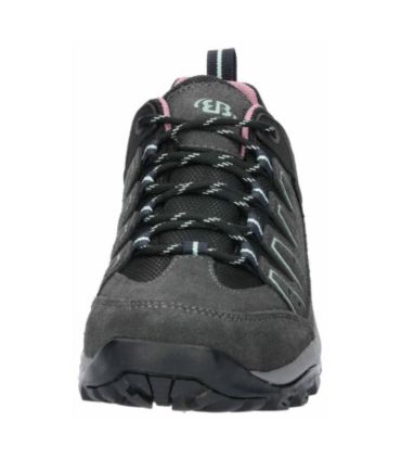 Bruetting Mount Pinos Low Charcoal Mujer | Corte en serraje