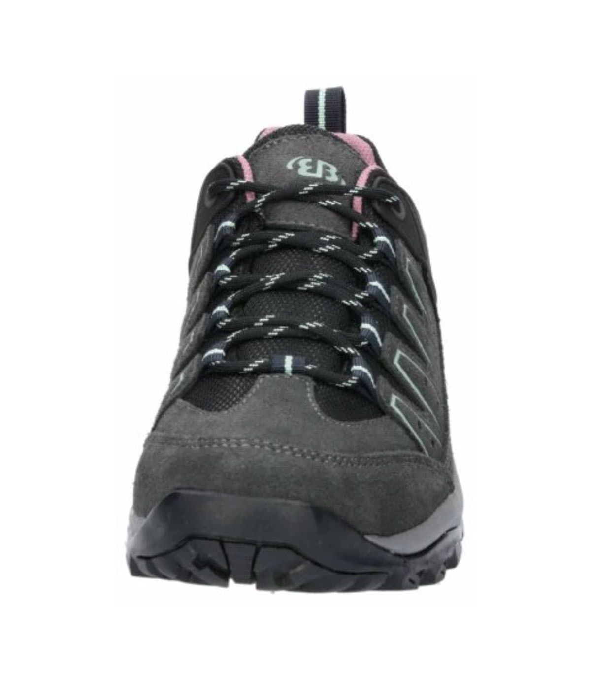 Bruetting Mount Pinos Low Charcoal Mujer | Corte en serraje