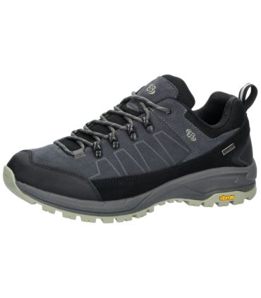 Zapatillas de montaña Bruetting Mount Sellery Comfortex gris impermeables con suela Vibram
