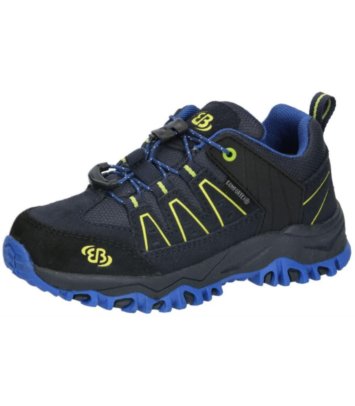 Zapatillas de trekking para niño Brutting Mount Pinos Kids Comfortex azul impermeables