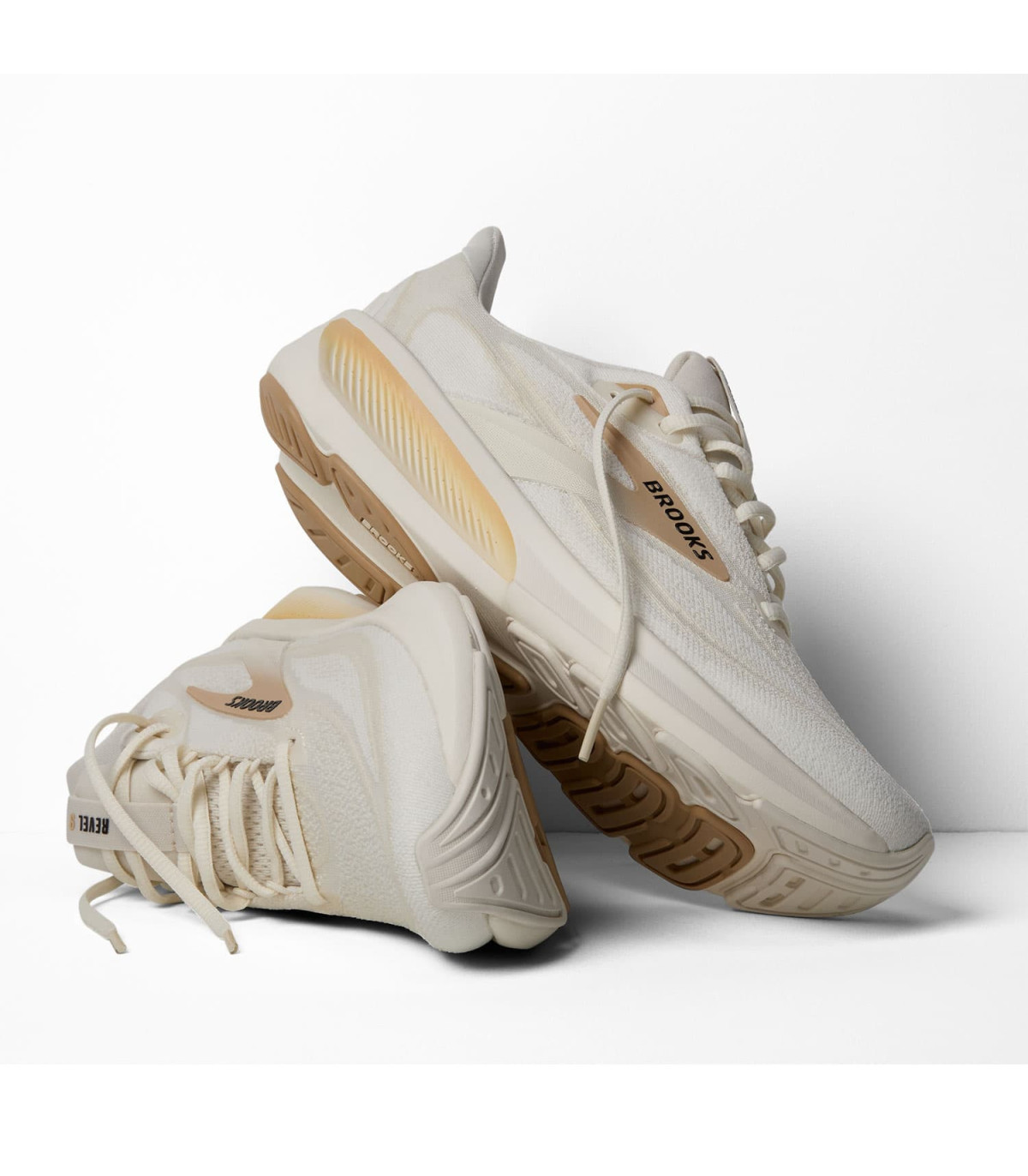 Brooks Zapatillas Revel 9 Mujer | Talón biselado dorado