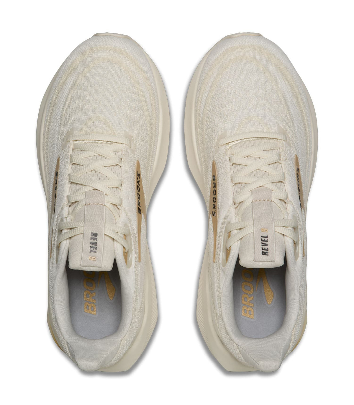 Brooks Zapatillas Revel 9 Mujer | Talón biselado dorado