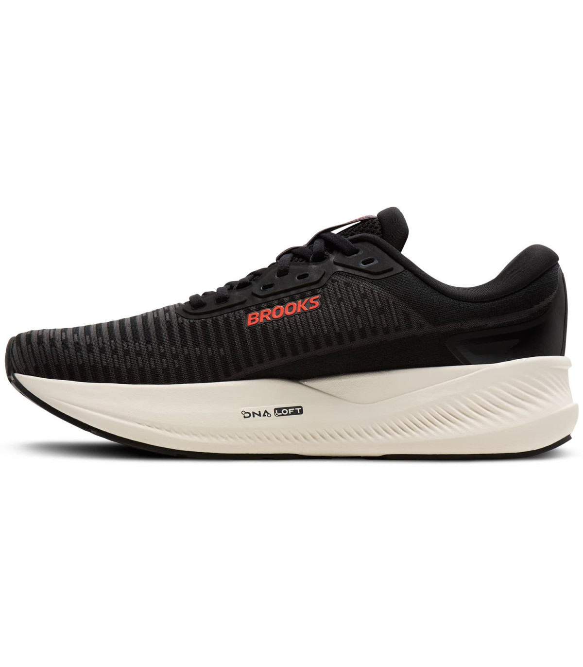 Brooks Zapatillas Revel Max Negro | Entresuela crema y 278g