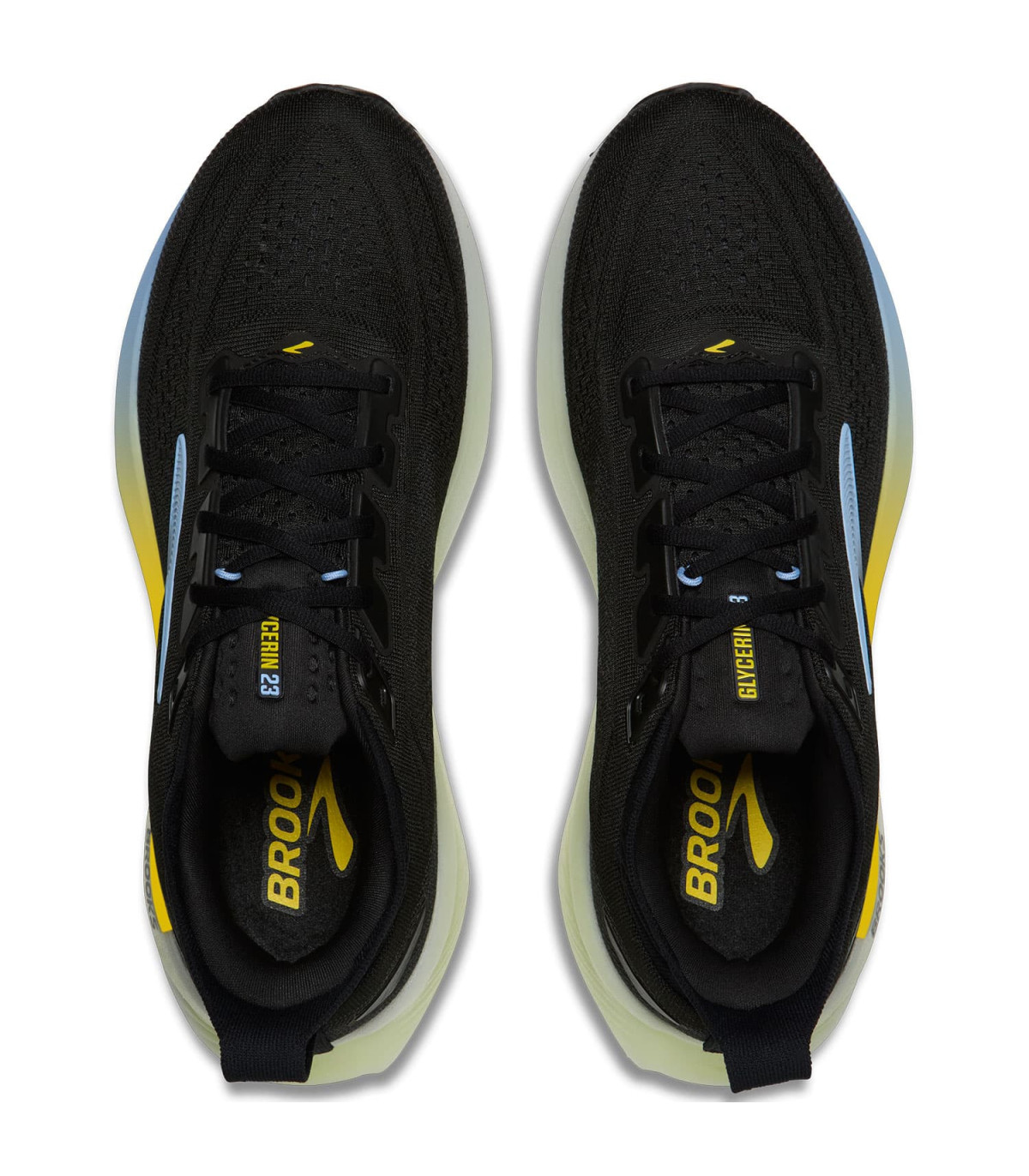 Brooks Zapatillas Glycerin 23 Negro | Nitrógeno infusionado