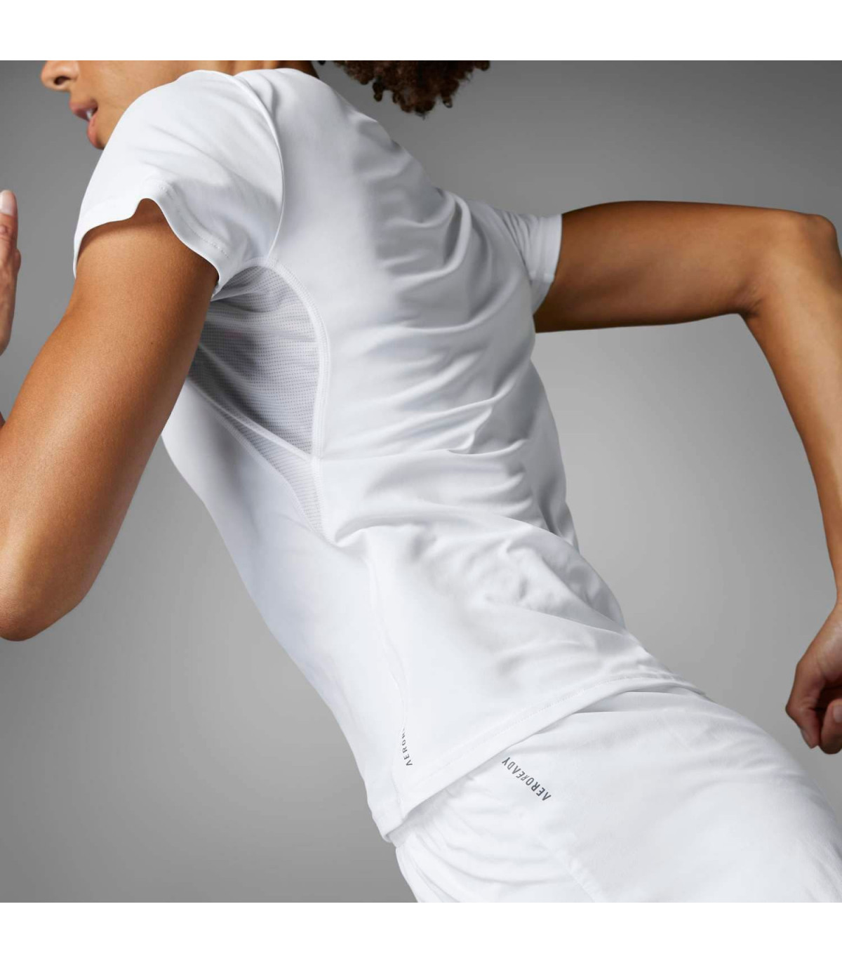 Adidas Camiseta Adizero Mujer | Gramaje pluma termosellado