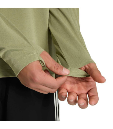 Adidas Camiseta de Running Adi365 Ls M Verde | Pasapulgar