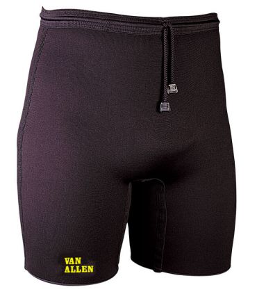 Protecciones - Pantalon Reductor Neopreno Negro Hombre Fitness