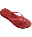 Shop Sandals/Women's Chanclets Havaianas Slim Red