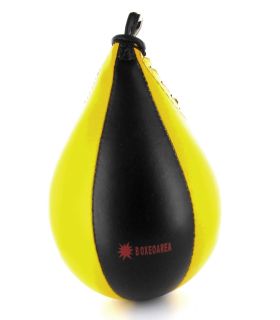 BoxeoArea Poire De Boxe Jaune De La Peau - Punching-Pera