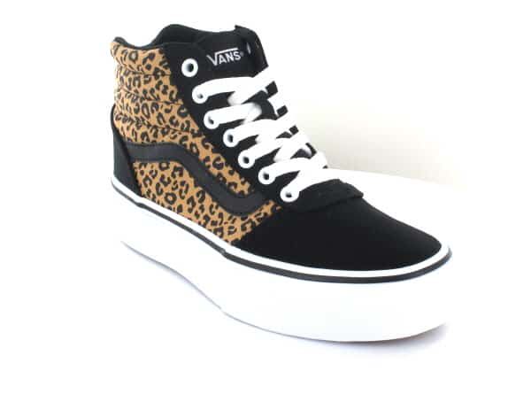 Ward Hi Plataforma Leopard - Calzado Casual Mujer negro l